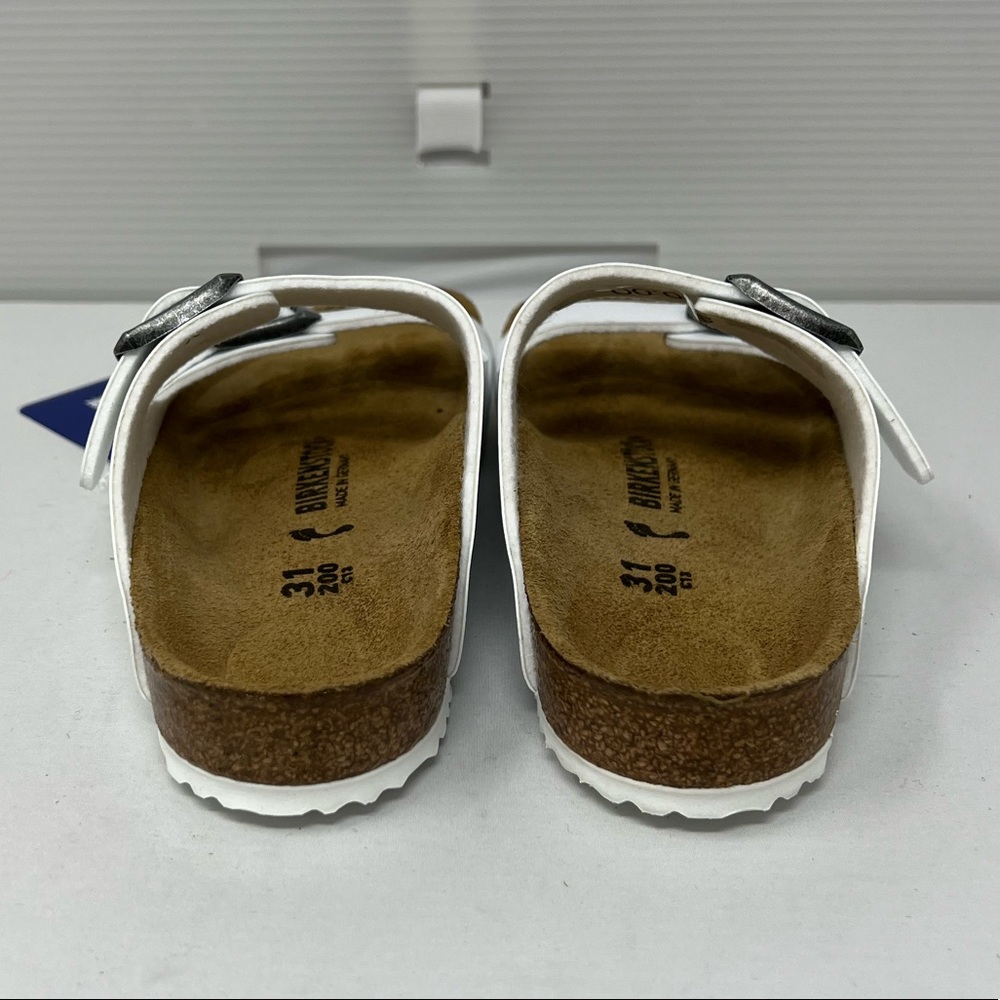 BIRKENSTOCK**Arizona Kids White Slides**US 13,2**$75 - Picture 5 of 6